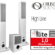 HI-LINE Sälenlautsprecher 2.1 Stereo Set