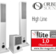 HI-LINE Sälenlautsprecher 2.1 Stereo Set